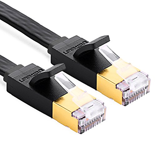 UGREEN 11262 Netzwerkkabel 3 m Cat7 U/FTP (STP) schwarz - Netzwerkkabel (3 m, Cat7, U/FTP (STP), RJ-45, RJ-45, Schwarz) von UGREEN