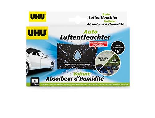 UHU Lufentfeuchter Auto, Gegen Feuchtigkeit, muffige Gerüche und beschlagene Scheiben im Auto von UHU