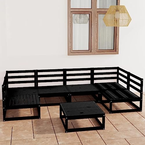UJCHVHN 7-teiliges Garten-Lounge-Set, massives Kiefernholz, Outdoor-Möbel-Sets UJCHVHN 7-teiliges Garten-Lounge-Set, massives Kiefernholz, Outdoor-Möbel-Sets von UJCHVHN