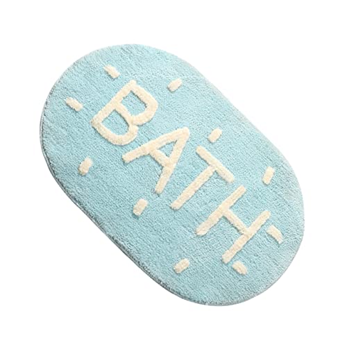UKCOCO 1 Stück rutschfeste Badematte Blau Praktische Fußmatte für Badezimmer und Eingangsbereich Pflegeleicht und Dekorativ für Trockene Füße und Sichere Nutzung UKCOCO 1 Stück rutschfeste Badematte Blau Praktische Fußmatte für Badezimmer und Eingangsbereich Pflegeleicht und Dekorativ für Trockene Füße und Sichere Nutzung von UKCOCO