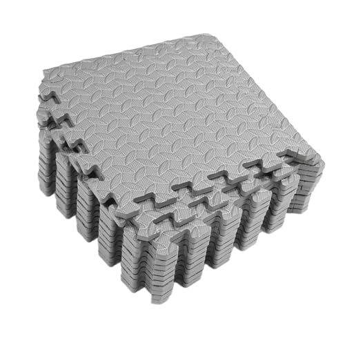 UKCOCO 12 Stücke Blatt Boden Matten Grau Eva Spielen Matten Absorption Gym Pads Verdicken Patchwork Teppich Für UKCOCO 12 Stücke Blatt Boden Matten Grau Eva Spielen Matten Absorption Gym Pads Verdicken Patchwork Teppich Für von UKCOCO
