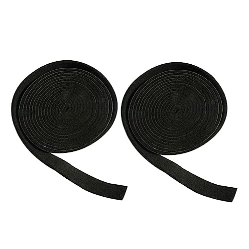 UKCOCO 2 Stück Hochtemperaturbeständiger Filzgürtel Streifen Im Freien Teppich Stoff Möbel Türabisolierdichtung Um Die Tür Klimaanlage Dichtband Filzband Polyesterfaser Schwarz UKCOCO 2 Stück Hochtemperaturbeständiger Filzgürtel Streifen Im Freien Teppich Stoff Möbel Türabisolierdichtung Um Die Tür Klimaanlage Dichtband Filzband Polyesterfaser Schwarz von UKCOCO