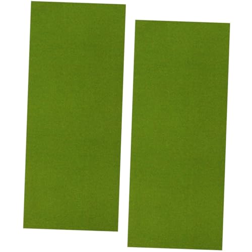 UKCOCO 2 Stück Rasenpapiermaterial Material Modellgras Grasteppich im Freien Grasmatte für Bahngleise Modelllandschaft Gras Outdoor Teppich Modellzug Turf Kunstrasen-Kunsthandwerk Grün UKCOCO 2 Stück Rasenpapiermaterial Material Modellgras Grasteppich im Freien Grasmatte für Bahngleise Modelllandschaft Gras Outdoor Teppich Modellzug Turf Kunstrasen-Kunsthandwerk Grün von UKCOCO