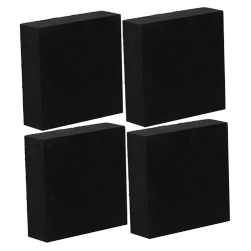 UKCOCO 4 Stück Gummiblock gummimatte Gummipads Gummiauflage für Maschinen stoßdämpfer Gummiklotz schwer Übung Beständig Laufbandunterlage für Teppich Laufbandmatte für Teppich Black UKCOCO 4 Stück Gummiblock gummimatte Gummipads Gummiauflage für Maschinen stoßdämpfer Gummiklotz schwer Übung Beständig Laufbandunterlage für Teppich Laufbandmatte für Teppich Black von UKCOCO
