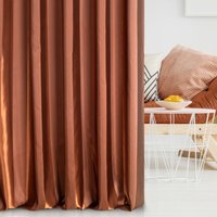 Benutzerdefinierte Ziegelrote Vorhänge Uk| Luxus Fürs Wohnzimmer| Schlafzimmer Nach Maß| Maß von UKLuxurycurtains