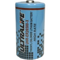 Ultralife - UHR-ER26500-X spiral cell - c Rundzelle Hochstrom Lithium-Thionylchlorid 3,6V 6500mAh von ULTRALIFE