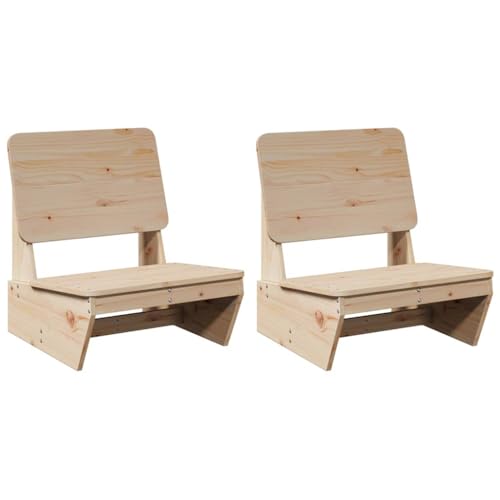 ULUYYUC Terrassenmöbel Campingstuhl Gartenstuhl Barhocker - Gartenstühle 2 STK. 60x64x70,5 cm Massivholz Kiefer für Küche Esszimmer Campingplatz Balkon ULUYYUC Terrassenmöbel Campingstuhl Gartenstuhl Barhocker - Gartenstühle 2 STK. 60x64x70,5 cm Massivholz Kiefer für Küche Esszimmer Campingplatz Balkon von ULUYYUC