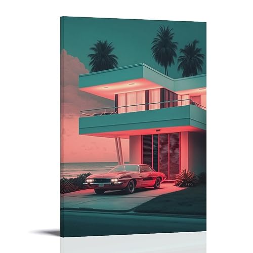 UMCHU Hiroshi Nagai Car Poster Dekorative Malerei Leinwand Wandkunst Wohnzimmer Poster Schlafzimmer Malerei,Wandkunst Bilddruck Moderne Familienzimmer Dekor 08x12inch(20x30cm) von UMCHU