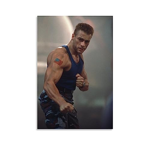 UMCHU Jean Claude Van Damme Body Poster Dekorative Malerei Leinwand Wandkunst Wohnzimmer Poster Schlafzimmer Malerei,Wandkunst Bilddruck Moderne Familienzimmer Dekor 08x12inch(20x30cm) von UMCHU