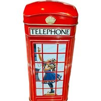 Blech Telefon Bank Spardose England Telefonzelle Churchill Toffee Candy Leerer Kiosk 1 von UNIQUETREASUREFREAK