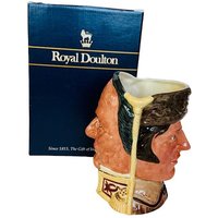 Royal Doulton Toby Tasse Double Signature Alamo Crockett Antonio Lopez Santa Ana von UNIQUETREASUREFREAK