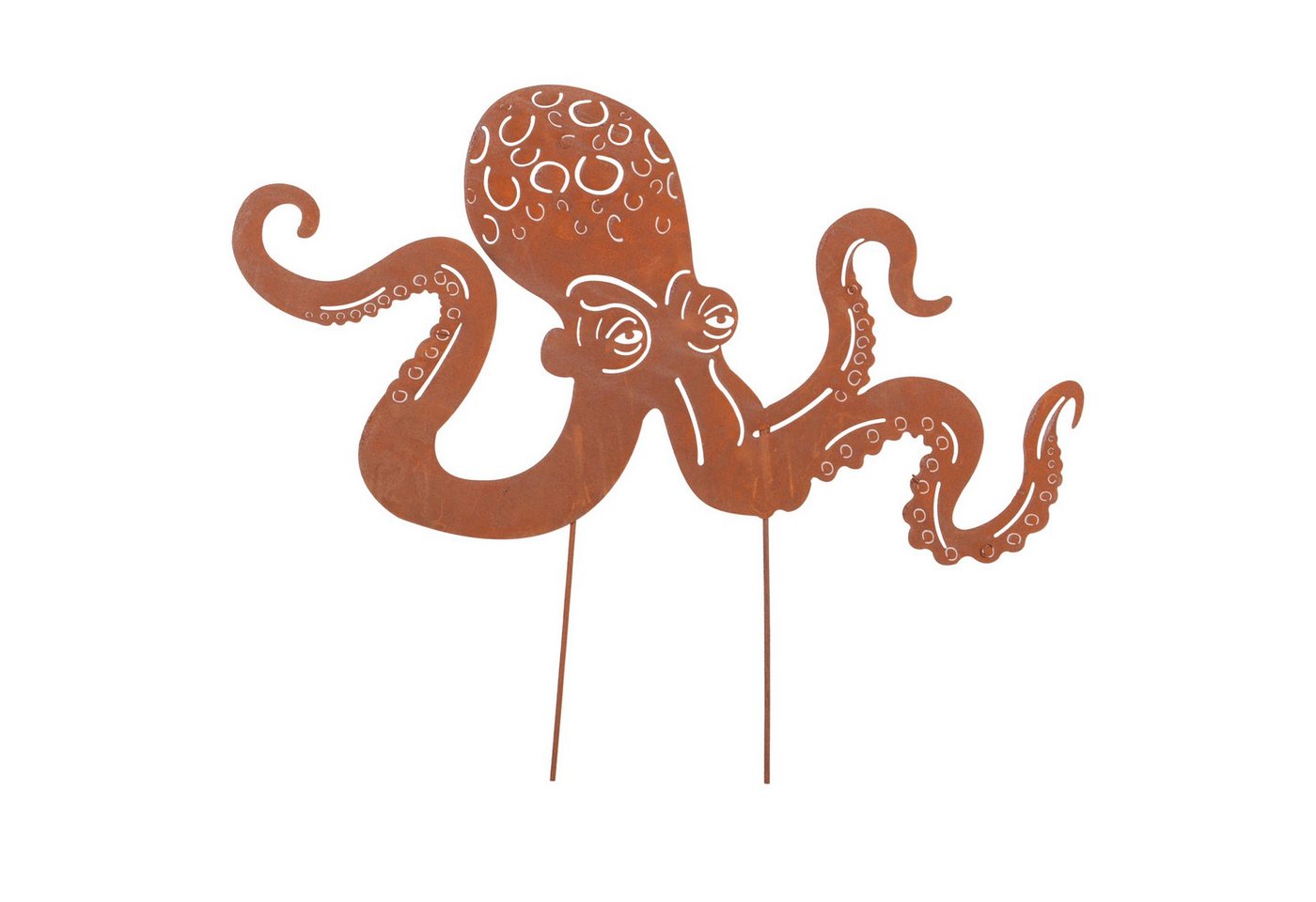 UNUS GARDEN Gartenstecker Roststecker Octopus (1-St) von UNUS GARDEN
