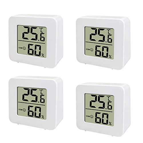 Mini LCD Digital Thermometer Hygrometer Inner Raumthermometer Elektronisches Temperatur und Feuchtigkeitsmessgerät Temperaturmonitor Luftfeuchtigkeitsmesser Luftfeuchtigkeit Messgerät Gauge von URPIZY