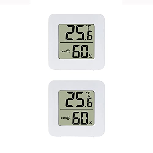 Mini LCD Digital Thermometer Hygrometer Inner Raumthermometer Elektronisches Temperatur und Feuchtigkeitsmessgerät Temperaturmonitor Luftfeuchtigkeitsmesser Temperatur Luftfeuchtigkeit Messgerät Gauge von URPIZY