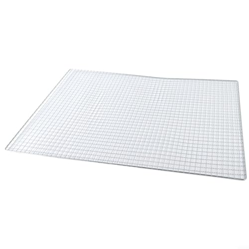 Robustes Edelstahl-Grillrost, sorgt für stabile Back- und Grillleistung (3,4 Rahmen, 60 x 40 cm) von UTTASU