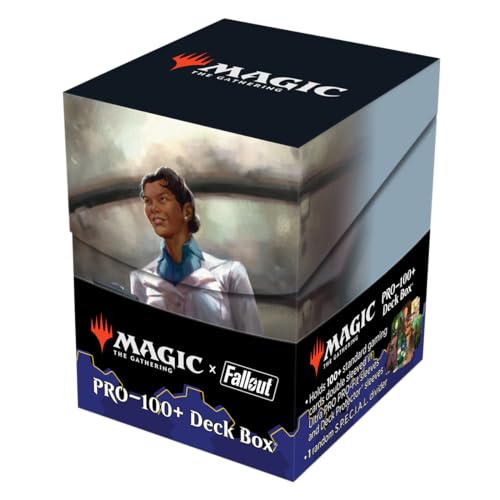 Ultra Pro - Fallout 100+ Deck Box® - Dr. Madison Li - für Magic: The Gathering, Trading Gaming Card Merchandise Storage Protection Deck Box Collection Organizer Zubehör von Ultra Pro