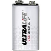 Ultralife U9VL-J-P 6LR61 9V Block-Batterie Lithium 1200 mAh 9V 1St. von Ultralife