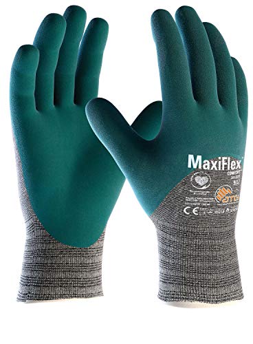 ATG Handschuhe 34-925 Montagehandschuhe MaxiFlexComfort hellgrau/blau 11 von Unbekannt