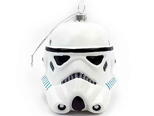 Baumkugel Star Wars (TM) Stormtrooper - Weihnachtskugel für Star Wars Fans - Christbaumschmuck, Weihnachtsdeko von Unbekannt