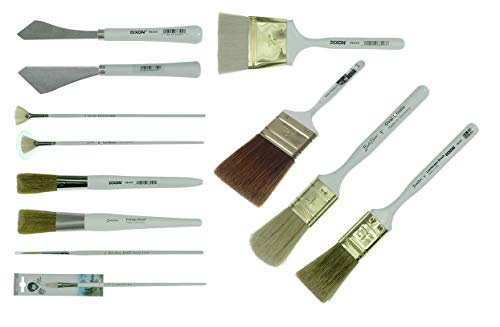 Bob Ross Landschafts-Pinsel-Set, 12-teilig. von Bob Ross