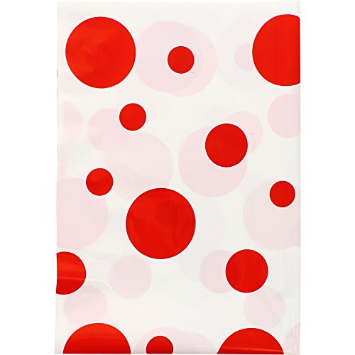 Fixo 72103 – Pack von 5 Taschen Kostüm, 65 x 90 cm, Rot von Fixo