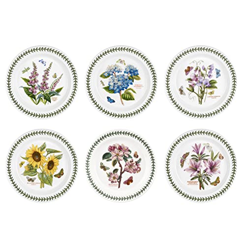 Portmeirion Botanic Garden 25,4 cm Abendessen Teller – Set von 6 von Portmeirion