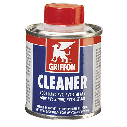 Unbekannt Griffon Cleaner PVC, PVC-C & ABS (125 ml)/ Reinigungsmittel zur Reinigung und Entfettung zu verklebender Rohre, Muffen und Fittings von Unbekannt