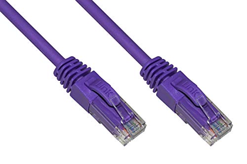 LINK Netzkabel Kategorie 6 A Nicht geschirmt UTP AWG24 Farbe lila halogenfrei MT 2 von LINK