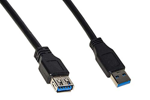 LINK Verlängerungskabel USB 3.0 Stecker A männlich/weiblich aus Kupfer 3 m von LINK