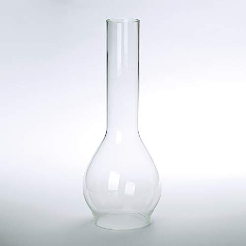 Vesta Schirm Zylinder Glas viele Größen klar Petroschirm Glasschirm Öllampe Glaszylinder (Ø Unten: 77mm) von ORION LIGHTSTYLE
