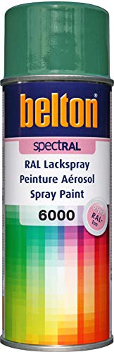 belton spectRAL Lackspray RAL 6000 patinagrün, glänzend, 400 ml - Profi-Qualität von belton