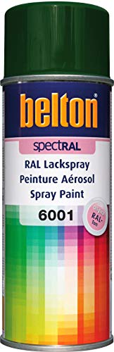 belton spectRAL Lackspray RAL 6001 smaragdgrün, glänzend, 400 ml - Profi-Qualität von belton