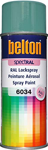 belton spectRAL Lackspray RAL 6034 pastelltürkis, glänzend, 400 ml - Profi-Qualität von belton