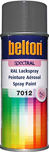 belton spectRAL Lackspray RAL 7012 basaltgrau, glänzend, 400 ml - Profi-Qualität von belton