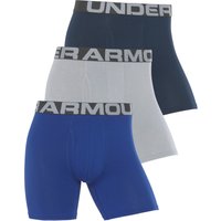 Under Armour Boxershorts "CHARGED COTTON 6 in 1 PACK", (Packung, 3 St., 3er-Pack) von Under Armour