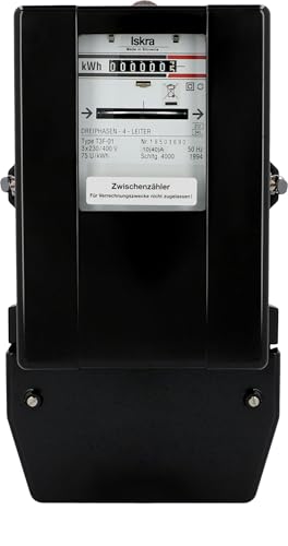 UNITEC Drehstrom-Zwischenzähler 230/380V, 10/40A, für Eigenverbrauch von Unitec