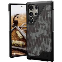 Urban Armor Gear Metropolis LT Backcover Samsung Galaxy S24 Ultra Camouflage, Graphit MagSafe kompat von Urban Armor Gear