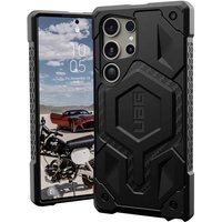 Urban Armor Gear Monarch Pro Backcover Samsung Galaxy S24 Ultra Carbon, Schwarz MagSafe kompatibel von Urban Armor Gear