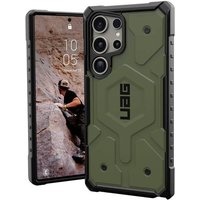 Urban Armor Gear Pathfinder Backcover Samsung Galaxy S24 Ultra Oliv MagSafe kompatibel von Urban Armor Gear