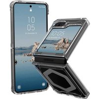 Urban Armor Gear Plyo Pro Case Backcover Samsung Galaxy Z Flip5 Ice, Silber MagSafe kompatibel, Sto� von Urban Armor Gear