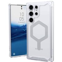 Urban Armor Gear Plyo Pro Outdoorcase Samsung Galaxy S23 Ultra Transparent Induktives Laden, Stoßfe von Urban Armor Gear