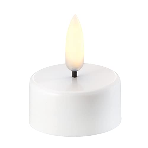 Uyuni Lighting LED Tea Lights 3.8 x 4.7 cm White Remote Control Timer von UYUNI