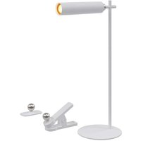 Magnetische LED-Tischlampe 3W Weiß Farbe Wiederaufladbar mit usb c Touch Dimmbar 4000K - V-tac von V-TAC