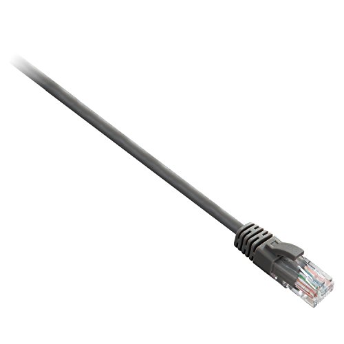 V7 V7CAT5UTP-01M-GRY-1N RJ45 - CAT5E Netzwerkkabel UTP, 1 m, Grau von V7