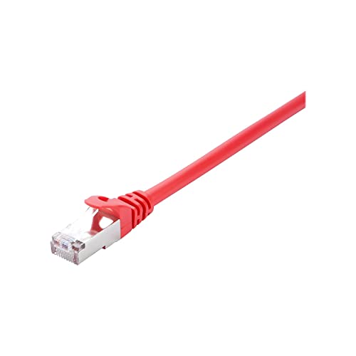 V7 V7CAT6STP-03M-RED-1N RJ45 - Cat6 Netzwerkkabel STP, 3 m, Rot von V7