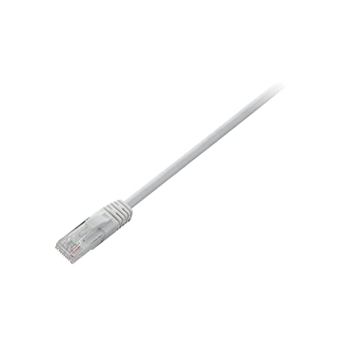 V7 V7CAT6UTP-01M-WHT-1N RJ45 - Cat6 Netzwerkkabel UTP, 1 m, Weiß von V7