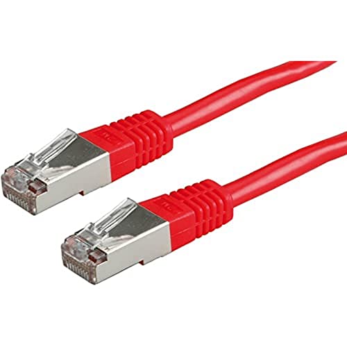 Value 21.99.1361 RJ45 Netzwerkkabel, Patchkabel CAT 6 S/FTP 5.00m Rot 1St. von VALUE