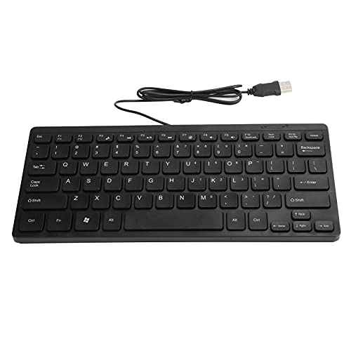 VBESTLIFE Tragbare -Tastatur, USB-Kabel, Wasserfest, Multimedia-Tastatur, Laptop-Zubehör K1000 mit Extra Langem Kabel und Komfortabler Bedienung von VBESTLIFE