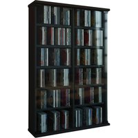 VCM Regal »Roma«, BxHxL: 18 x 91,5 x 60 cm, Holzwerkstoff - schwarz von VCM