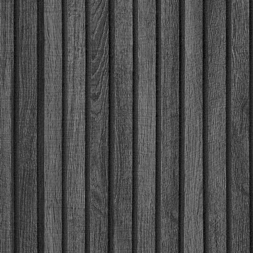 VEELIKE 3D Tapete Holzpaneele Klebefolie Holzoptik Schwarz Grau Holzfolie Selbstklebend für Möbel Holztapete Vintage Möbelfolie Holz Tapeten Schlafzimmer Schrankaufkleber Badezimmer 40cm×300cm VEELIKE 3D Tapete Holzpaneele Klebefolie Holzoptik Schwarz Grau Holzfolie Selbstklebend für Möbel Holztapete Vintage Möbelfolie Holz Tapeten Schlafzimmer Schrankaufkleber Badezimmer 40cm×300cm von VEELIKE